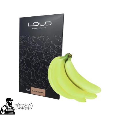 Табак Loud Bananagreen (Бананагрин, 200 г)   20233 Фото Інтернет магазину Кальянів - Пахан