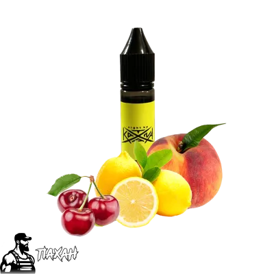 Жидкость Eight by Katana Cherry Lemon Peach (Вишня Лимон Персик, 50 мг, 30 мл)   18246 Фото Інтернет магазину Кальянів - Пахан