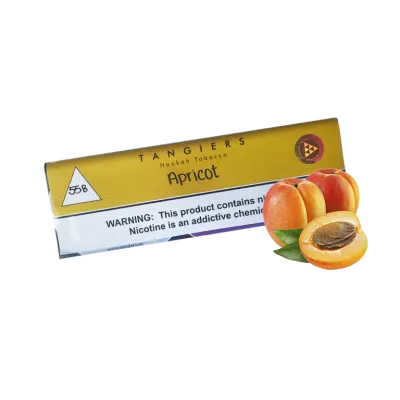 Тютюн Tangiers Noir Apricot (Абрикос, 100 г)   20776 Фото Інтернет магазина Кальянів - Пахан