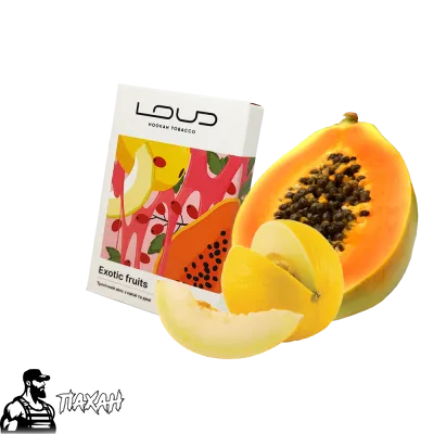 Тютюн Loud Light Exotic fruits (Екзотичні фрукти, 50 г)   21368 Фото Інтернет магазина Кальянів - Пахан