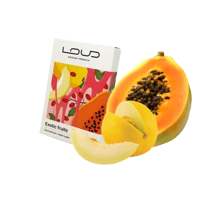 Табак Loud Light Exotic fruits (Экзотические фрукты, 50 г)   21368 Фото Інтернет магазину Кальянів - Пахан