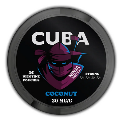 Снюс Cuba Ninja Coconut 30 мг 4964946 Фото Інтернет магазину Кальянів - Пахан