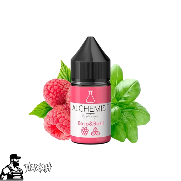 Жидкость Alchemist Salt Raspberry Basil (Малиновый базилик, 35 мг, 30 мл) 21872 Фото Інтернет магазину Кальянів - Пахан