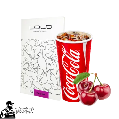 Тютюн Loud Light Cherry cola (Вишня Кола, 200 г)   21382 Фото Інтернет магазина Кальянів - Пахан