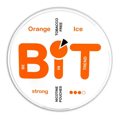 Снюс BIT Orange Ice 120 мг 846 Фото Інтернет магазину Кальянів - Пахан