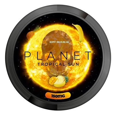 Снюс Planet Tropical Sun 150 мг 3452 Фото Інтернет магазину Кальянів - Пахан