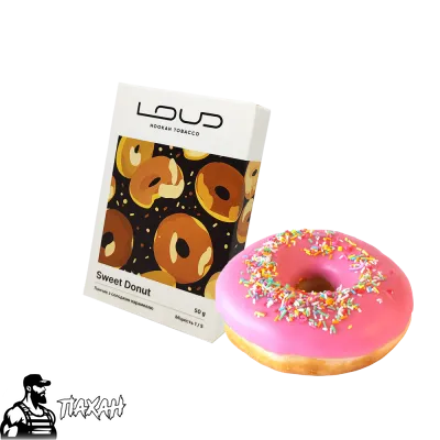 Табак Loud Light Sweet donut (Сладкий Донат, 50 г)   21376 Фото Інтернет магазину Кальянів - Пахан