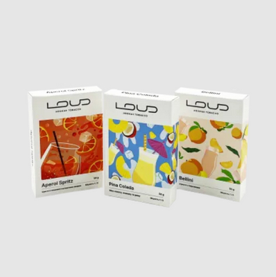 Набір із 3 нових смаків табаку Loud Light по 40 г 22909 Фото Інтернет магазина Кальянів - Пахан