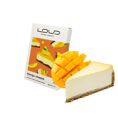 Табак Loud Light Mango cheese (Манго Чизкейк, 50 г)   21372 Фото Інтернет магазину Кальянів - Пахан