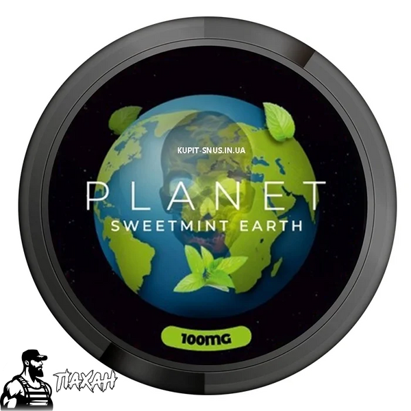 Снюс Planet Sweet Mint Earth 100 мг 537353 Фото Інтернет магазину Кальянів - Пахан