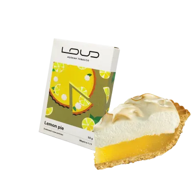 Тютюн Loud Light Lemon pie (Лимонний Пиріг, 50 г)   21371 Фото Інтернет магазина Кальянів - Пахан