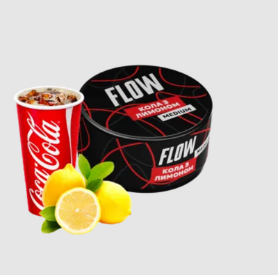 Табак Flow Кола с лимоном (100 г) 22741 Фото Інтернет магазину Кальянів - Пахан