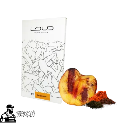 Тютюн Loud Light Spicy peach (Спайсі Персик, 200 г)   21391 Фото Інтернет магазина Кальянів - Пахан