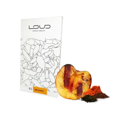 Табак Loud Light Spicy peach (Спайси Персик, 200 г)   21391 Фото Інтернет магазину Кальянів - Пахан