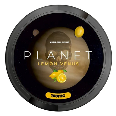 Снюс Planet Lemon Venus 100 мг 89579 Фото Інтернет магазину Кальянів - Пахан