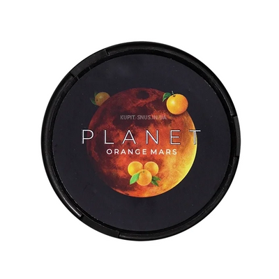 Снюс Planet Orange Mars 37533 Фото Інтернет магазина Кальянів - Пахан