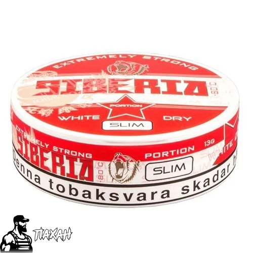 Снюс Siberia -80 Degrees slim 346346 Фото Інтернет магазина Кальянів - Пахан