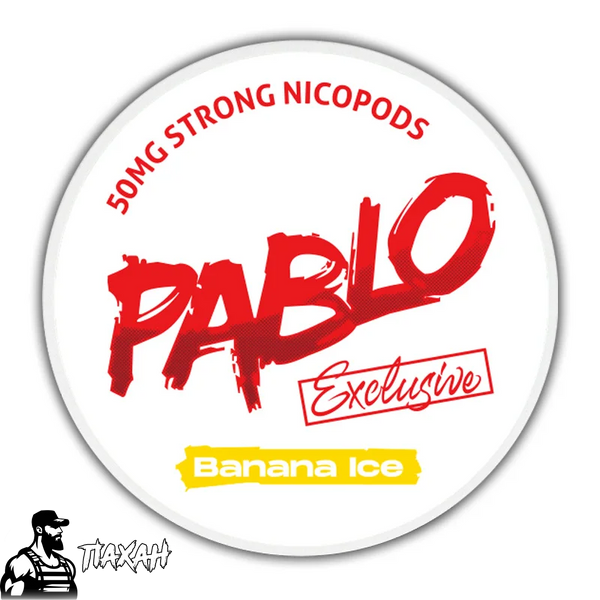 Снюс Pablo Exclusive Banana Ice 4364444 Фото Інтернет магазину Кальянів - Пахан